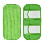 Promotion! serpilli�re plate humide / s�che en microfibre, 2 pi�ces, remplacement pour balayeuse, lavable ...