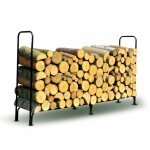 Serre bches acier 200x115 cm support bois extrieur