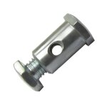 Serre cable diametre 8mm longeur 15mm percage 3mm double tete universel tondeuse accelerateur gaz velo ...