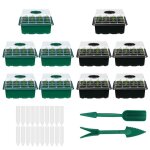 Serre de culture int�rieure, bo�te de culture pour serre, avec trou de drainage et couvercle de ventilation ...