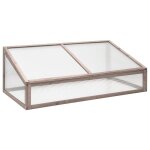 Serre gris 110x58, 5x39 cm bois de sapin vidaxl vidaxl