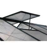 Serre jardin polycarbonate dahlia vert sapin 13, 29 m