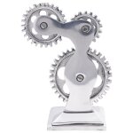 Serre - livres vidaxl 2 pcs argent 10x10x22 cm aluminium cog Serre - livres vidaxl 2 pcs argent 10x10x22 cm aluminium cog