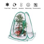 Serre mini couverture de plante pop up serres en pvc protection d'arrière - cour pour la culture des ... Serre mini couverture de plante pop up serres en pvc protection d'arrière - cour pour la culture des ...