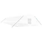 Serre tente abri plante fleur légumes avec cadre en acier 108 m 18 x 6 x 2, 85 m blanc helloshop26 02 ... Serre tente abri plante fleur légumes avec cadre en acier 108 m 18 x 6 x 2, 85 m blanc helloshop26 02 ...