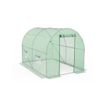 Serre tunnel de jardin avec bâche renforcée - 6 m Serre tunnel de jardin avec bâche renforcée - 6 m