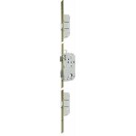 Serrure  larder 3 points - ht 2040 mm - pnes oblongs - trilock 5000 vachette