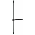 Serrure antipanique 3 points - recoupable - noir - pushbar 90 + jpm