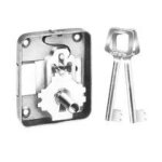 Serrure en applique estampee 224 assa abloy aube anjou (ex vachette) 224