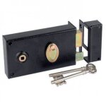 Serrure en applique horizontale - 4 gorges - � fouillot - droite - 741 metalux
