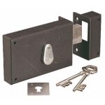 Serrure en applique horizontale - p�ne dormant - clef � gorges - g jpm