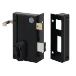 Serrure en applique modulable - � tirage - verticale - droite metalux
