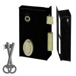 Serrure en applique verticale a fouillot pour porte droite abus Serrure en applique verticale a fouillot pour porte droite abus