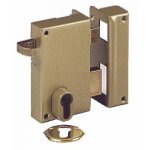 Serrure en applique verticale - � tirage - droite - 7215 vachette