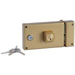 Serrure ? cylindre horizontal bricard ? fouillot droite