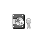 Serrure � cylindre rond type 5303 - droite