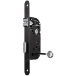 Serrure � larder - � p�ne dormant - axe 40 mm - gauche - blanc - d25 vachette