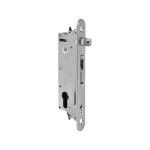 Serrure � encastrer sixtylock tout inox coffre de 57 axe � 40 carr� 8 mm pour profil de 60 mm