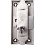 Serrure espagnolette 80x40mm axe 20mm longueur du canon 12mm gauche finition fer - devismes - 12383 - ...
