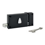 Serrure horizontale 6 gorge 140x88 tirage droite