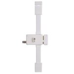 Serrure horizontale horga thirard - 3 points - profil europ�en - tirage gauche - blanche - 048325