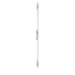 Serrure  larder 3 points - pne dormant et 1 / 2 tour - axe 30 mm - u7 metalux