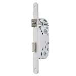 Serrure � larder - � condamnation - axe 40 mm - gauche - noire - d23 vachette