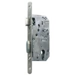 Serrure  larder  cylindre - axe 40 mm - acier - d - par 10 - d455 vachette