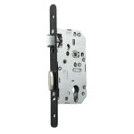 Serrure  larder d455 cl i axe 40mm bout rond finition noir sans gche - vachette - 22676000