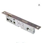 Serrure � mortaiser abus pour porte � cadre tubulaire esr pz lr z 30 92 24 - 61746, argent