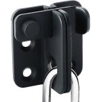 Serrure a pne coulissant, loquet de porte, petit cadenas pour portails en bois, abris de jardin, placards, ...
