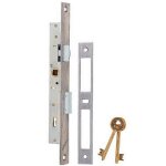 Serrure p�ne dormant et 1 / 2 tour n2 - 21 mm, 10. 5 mm, 9 mm