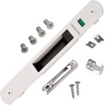 Serrure de porte coulissante, verrou de porte coulissante, fermeture latrale charcuterie serrure crochet, ...
