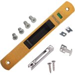 Serrure de porte, serrure  crochet pour porte coulissante, loquet encastr pour porte coulissante en ...