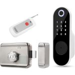 Serrure de porte avec empreintes digitales, verrou de clavier d'entre sans cl avec entre cl, mot ...