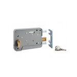 Serrure de s?ret? cylindr? 30x10 3 cl?s r?versibles pour porte bois ou pvc 67 thirard Serrure de s?ret? cylindr? 30x10 3 cl?s r?versibles pour porte bois ou pvc 67 thirard