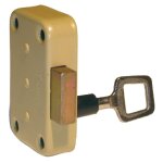 Serrure de suret 3 gorges pour botes aux lettres vachette - droite