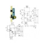 Serrure tesa 2005 - hl / 40