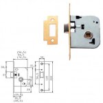 Serrure tesa 2005 - hl / 50
