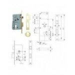 Serrure tesa 2010 - p - hn / 40 bord rond