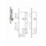 Serrure tesa 2210 / 38 / ssi sans g�che et sans protection