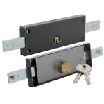 Serrure  tringles pour porte de garage et rideau mtallique iseo city