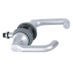 Serrure tubulaire � b�quilles - axe 60 mm - porte � recouvrement - hsc paris hoppe