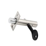 Serrure tubulaire invisible en acier inoxydable pour porte ignifuge d'usine 46 mm