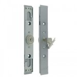 Serrure volet roulant cylindre vari� - 2 pivots - 7 � 9 - gris - aa40 tirard