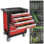 Servante d'atelier 7 tiroirs complete avec 172 outils