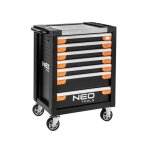 Servante d'atelier pro quipe 7 tiroirs 174 outils neotools 84 - 220 + g