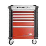 Servante jetm3 6 tiroirs rouge facom jet. 6m3apf