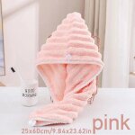 Serviette en fibres ultra fines enveloppée et epaissie, bonnet pour cheveux secs pour femmes, foulard ... Serviette en fibres ultra fines enveloppée et epaissie, bonnet pour cheveux secs pour femmes, foulard ...