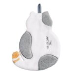 Serviette de nettoyage en microfibre super absorbante, chat de dessin anim?, serviette de main ?paisse ...